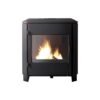 Caminetti Montegrappa DESIRÉE Poêle à bois à air chaud à convection naturelle 8 kw – structure fonte gris anthracite