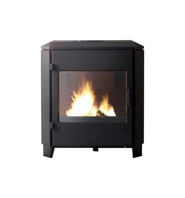 Caminetti Montegrappa DESIRÉE Poêle à bois à air chaud à convection naturelle 8 kw – structure fonte gris anthracite