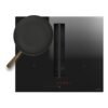Elica NIKOLATESLA FIT BL/A/60 Table de cuisson à induction avec hotte intégrée cm. 60 – vitrocéramique noire
