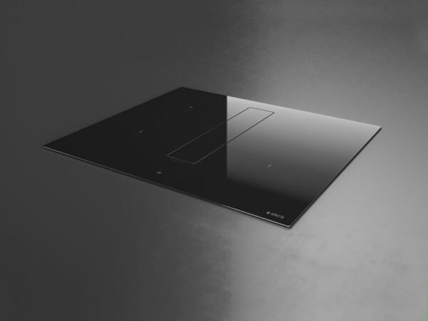 Elica NIKOLATESLA FIT BL/A/60 Table de cuisson à induction avec hotte intégrée cm. 60 – vitrocéramique noire