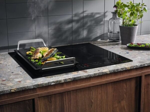 Electrolux CIL63443 Flex Plaque à induction 59 cm – vitrocéramique noire