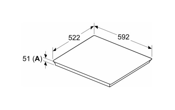 Bosch PVS631HB1E Serie 6 Plaque à induction cm. 60 – vitrocéramique noire