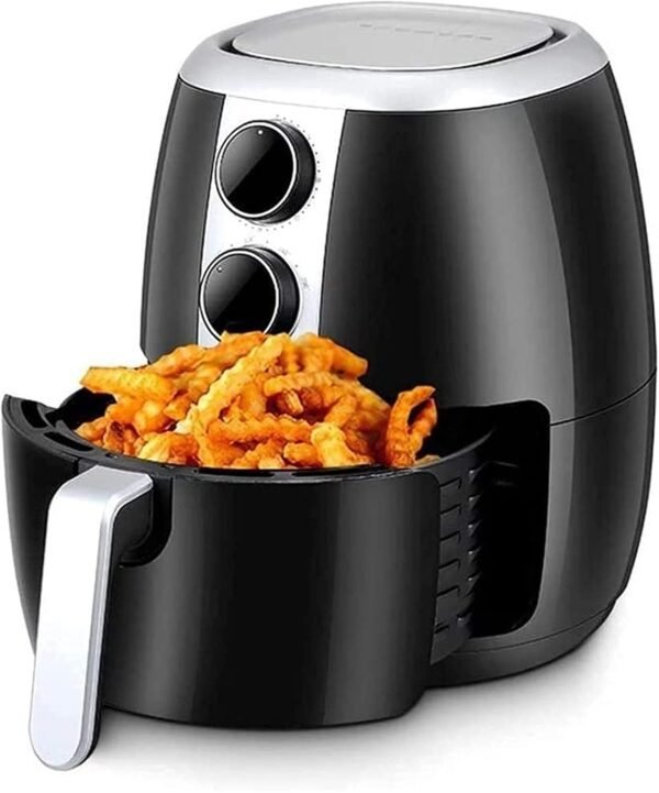 Friteuse à air 1400 W électrique de simplicité Moderne Famille Four 3,5L de marque : DameCo