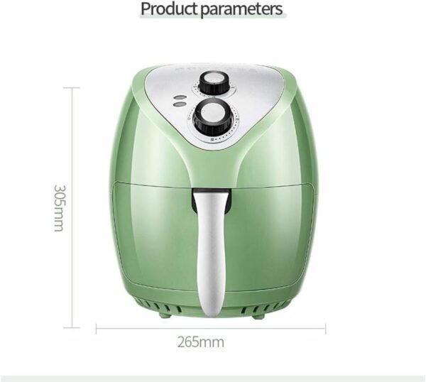 Friteuse à air chaud de DameCo 3 5 litres6 Friteuse à air chaud de 3,5 litres, minuterie de contrôle de température réglable de marque : DameCo