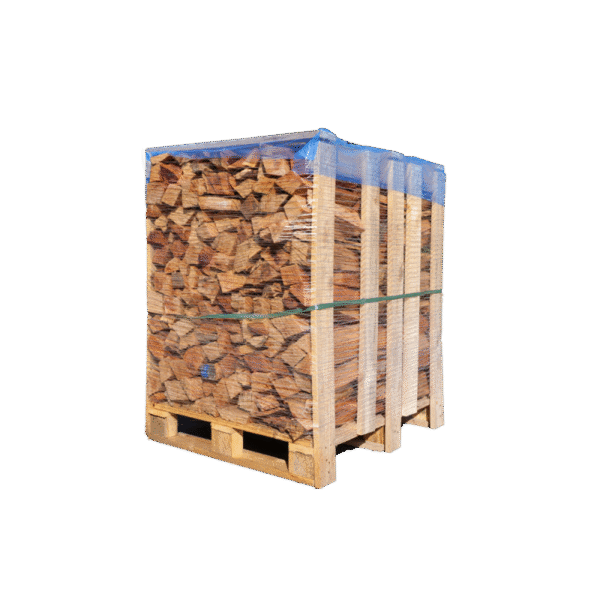 Palette de 1st de bois de chauffage sec séchoirs – prêt à l’emploi – mélange feuillus